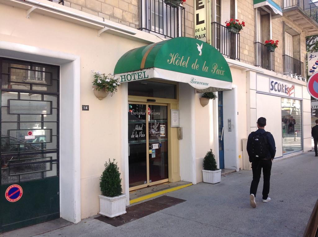 Hotel De La Paix Caen Dış mekan fotoğraf