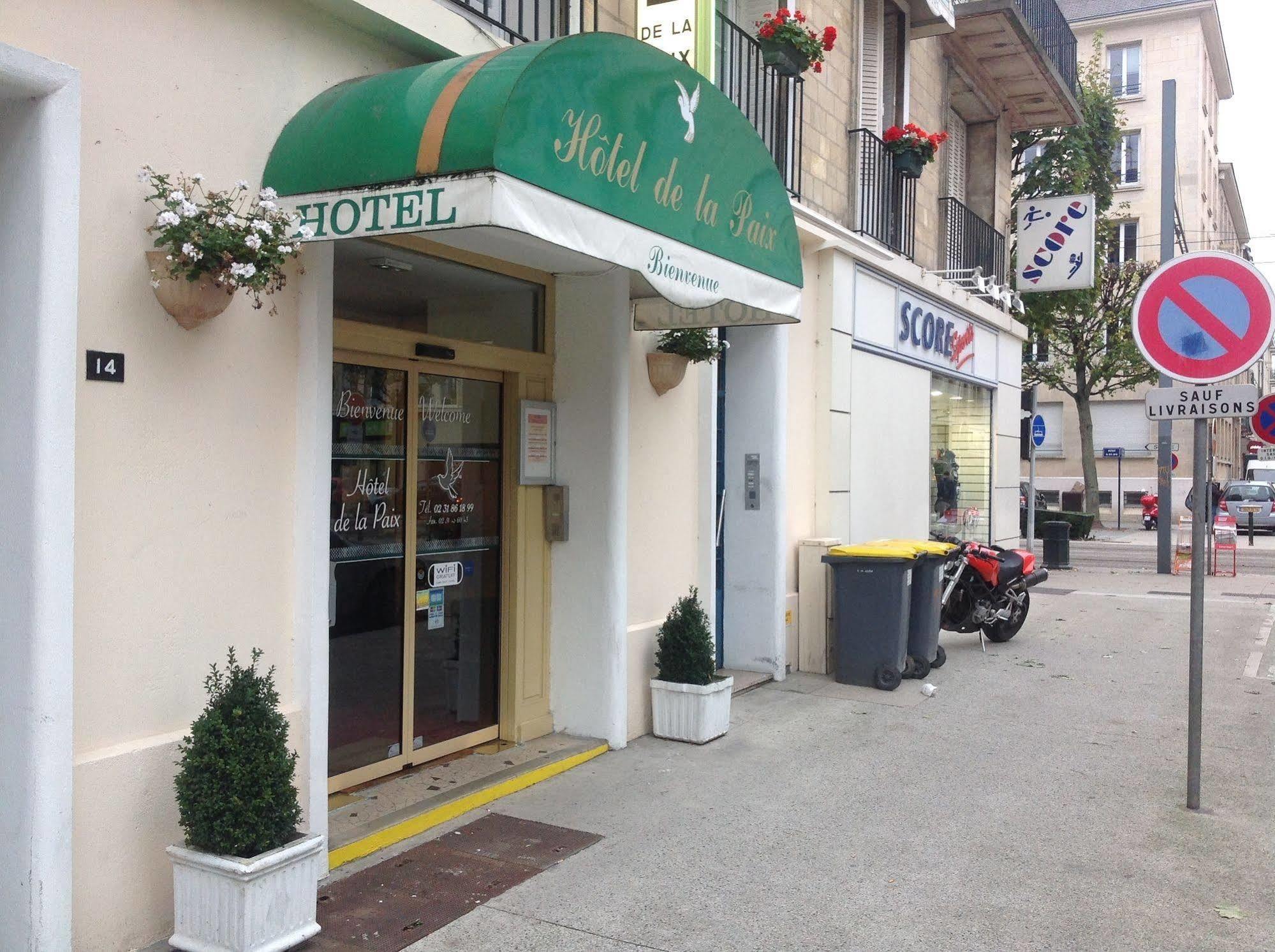 Hotel De La Paix Caen Dış mekan fotoğraf